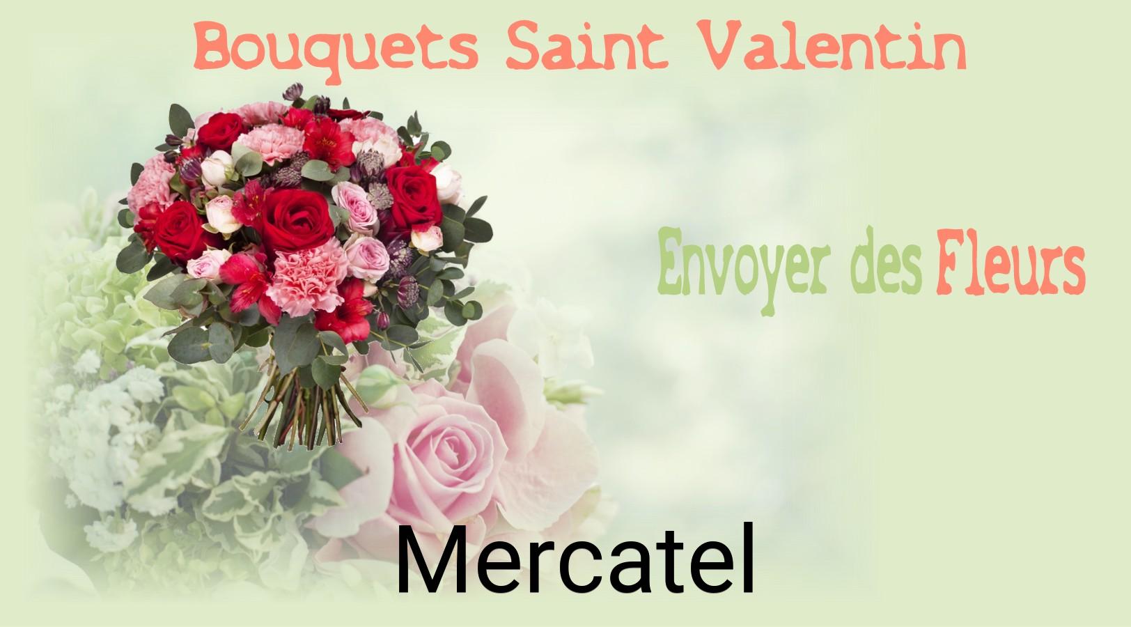 Roses de Saint-Valentin livrées à Mercatel